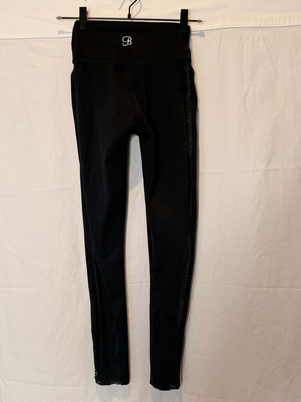 Bombshell Sportswear Black Mesh Side Leggings - Picture 7 of 7